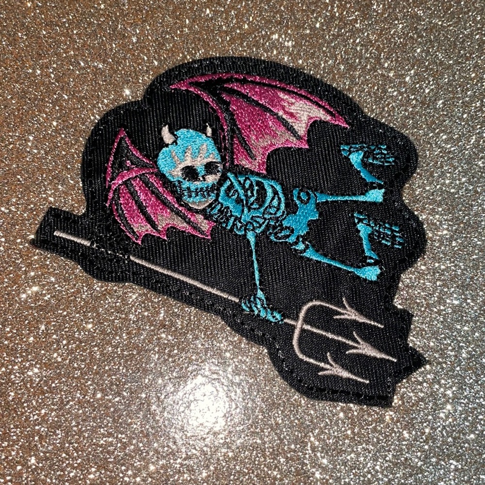 Skeleton Devil patch - Picture 3 of 3